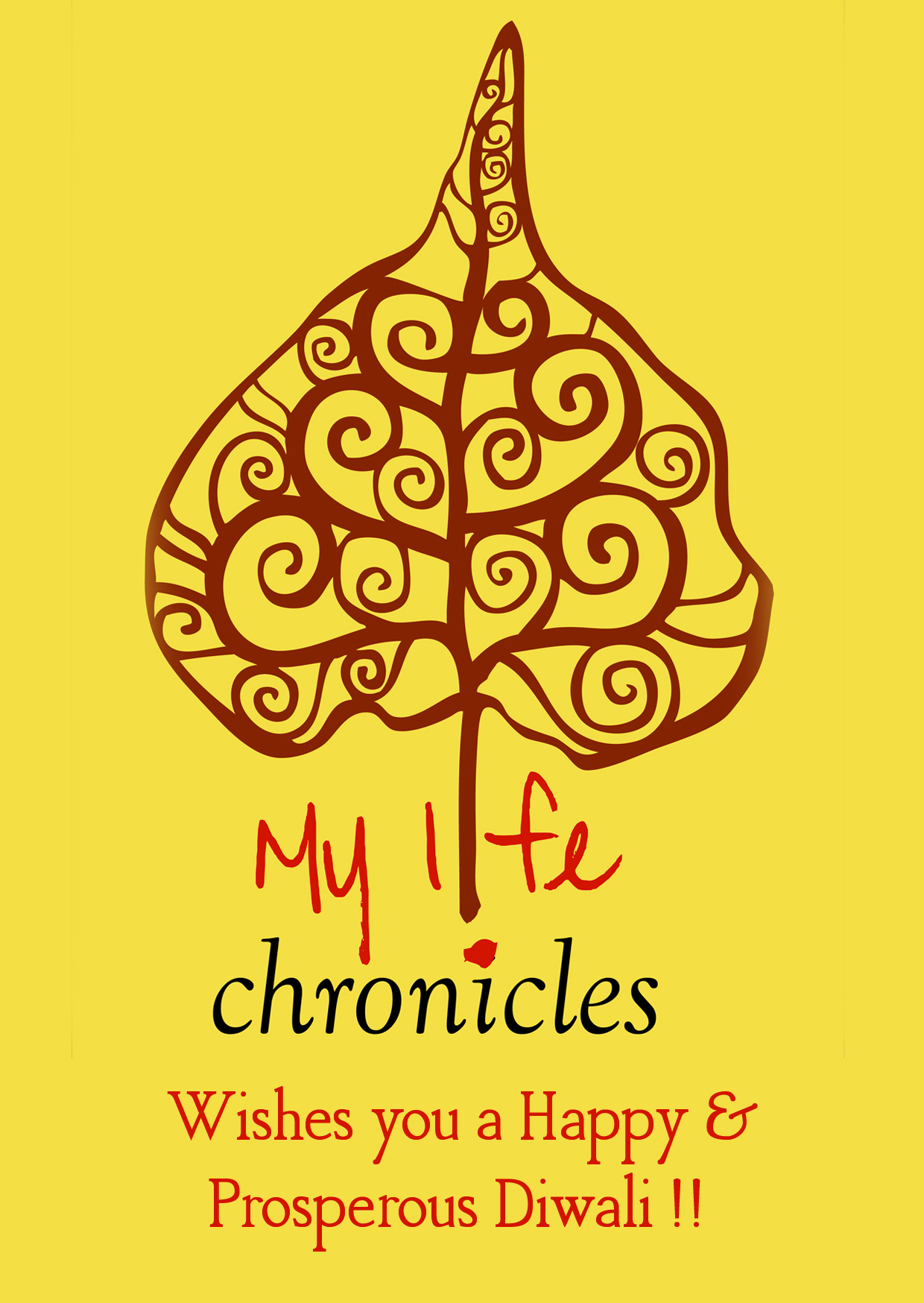 Diwali greetings from My Life Chronicles